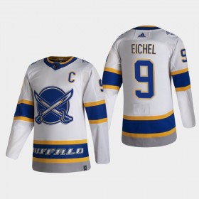 Buffalo Sabres Jack Eichel 9 2020-21 Reverse Retro Authentic Shirt - Mannen